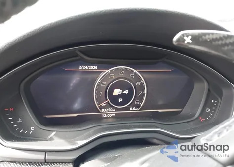 2018 Audi S4 3.0T Premium Plus from USA, damaged, VIN WAUC4AF42JA116083